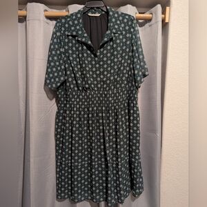 Eshaki Wayward Fancies Green Dress
